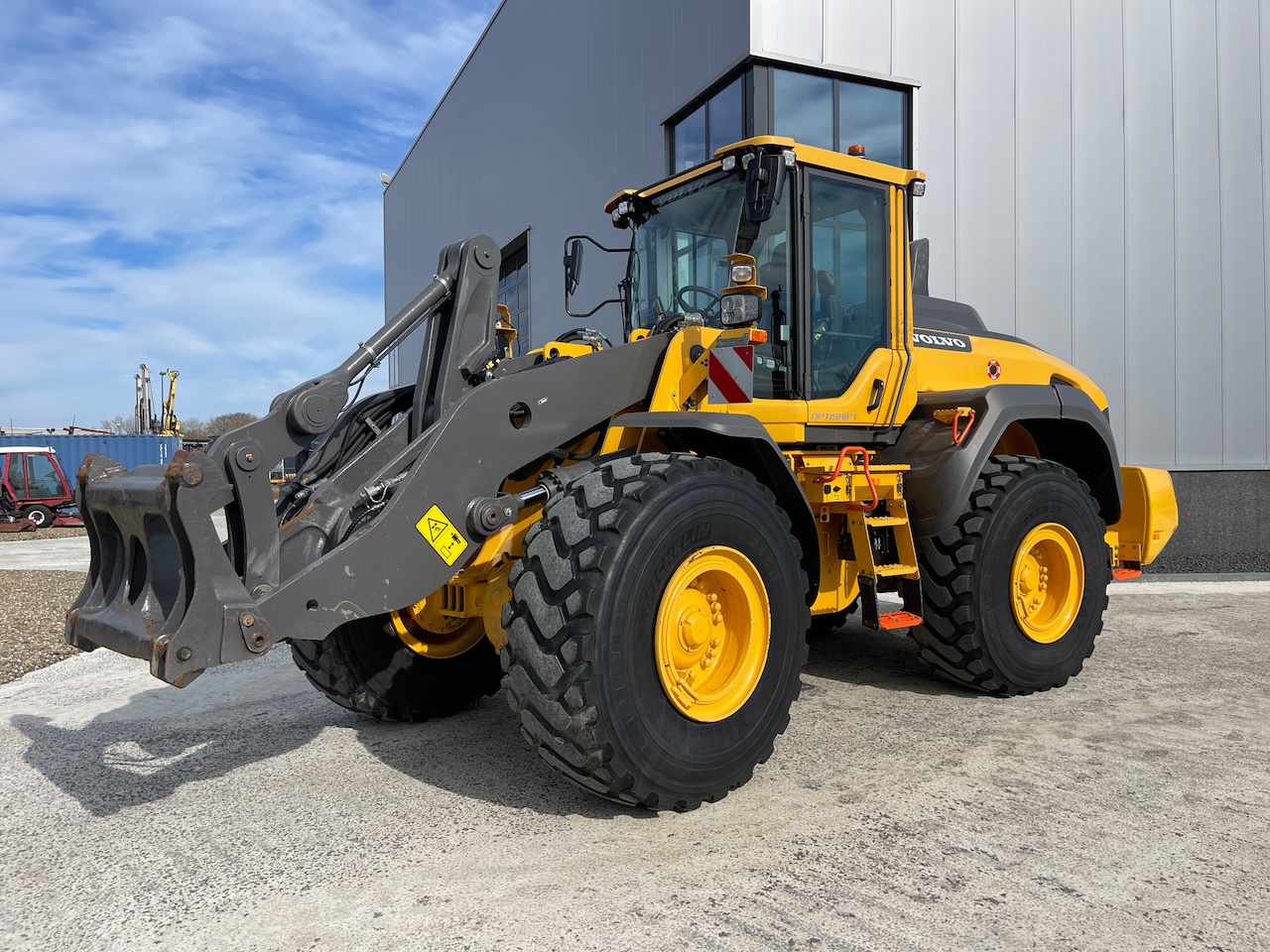 Volvo L120H met weegsysteem 2022