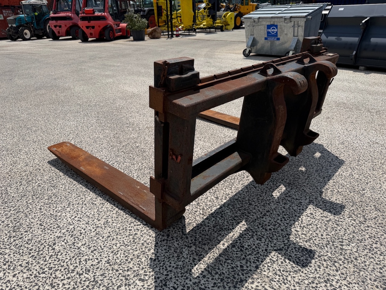 Verachtert palletvorken 200cm x 140cm Verachtert aansl 